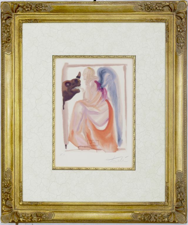 Salvador Dali, Le ciel de Mercure, from Le Paradis – Victor Gallery Salvador Dali, Le ciel de Mercure, from Le Paradis – Victor Gallery