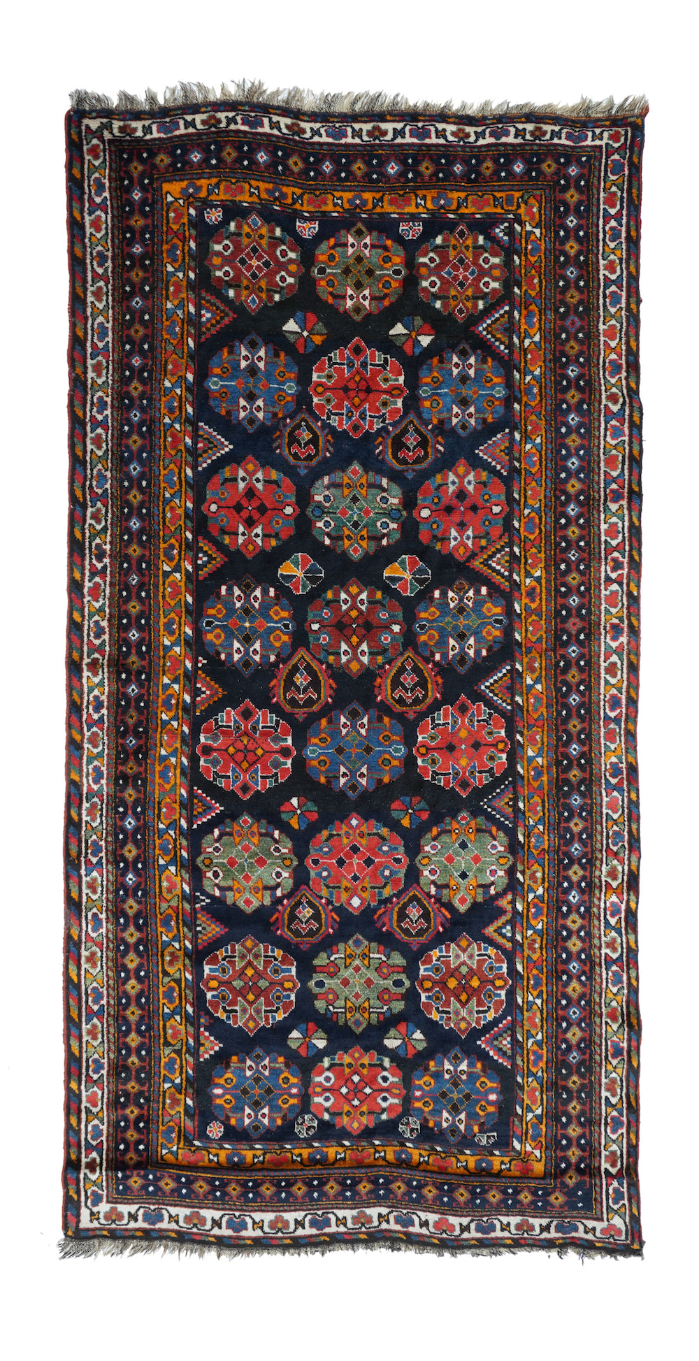 Antique Shiraz Rug 5'1'' x 10'6'' – Victor Gallery