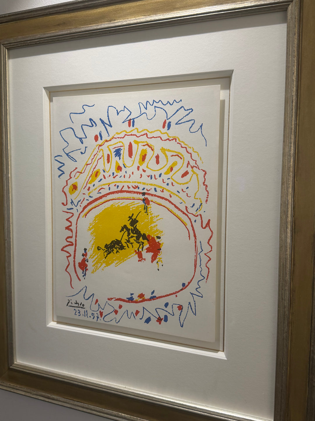 Pablo Picasso,
La Petite Corrida (Bloch 839; Mourlot 302; Cramer Books 92), 1958