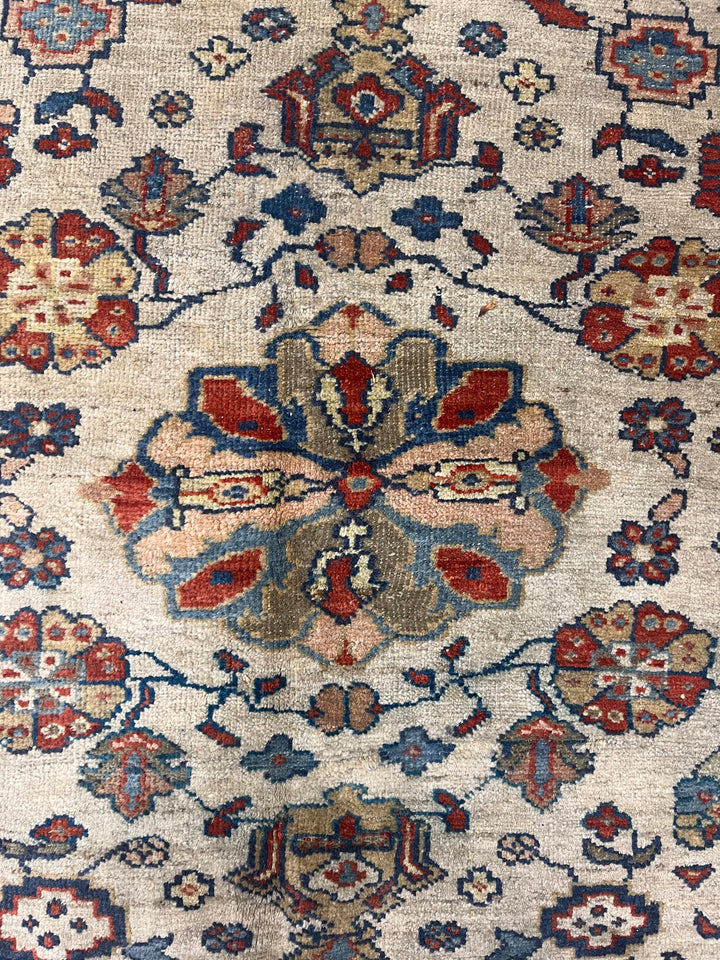 Antique Persian Sultanabad Mahal Rug 7’2" x 10’1”