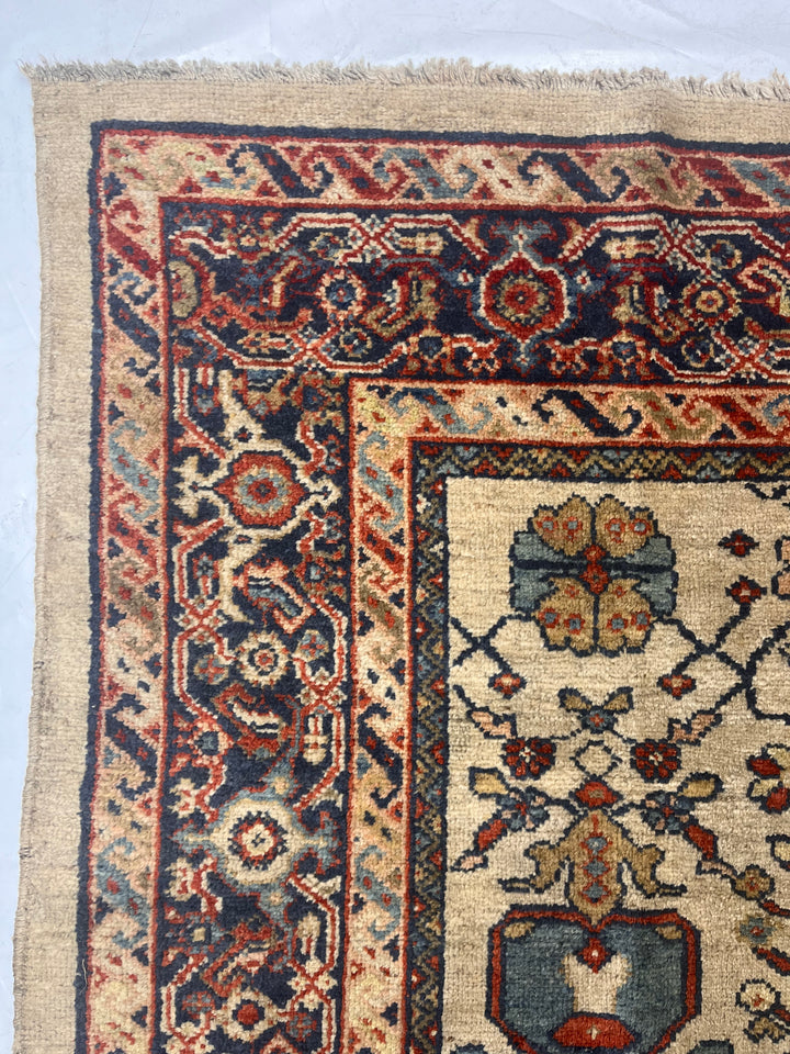 Antique Persian Sultanabad Mahal Rug 7’2" x 10’1”