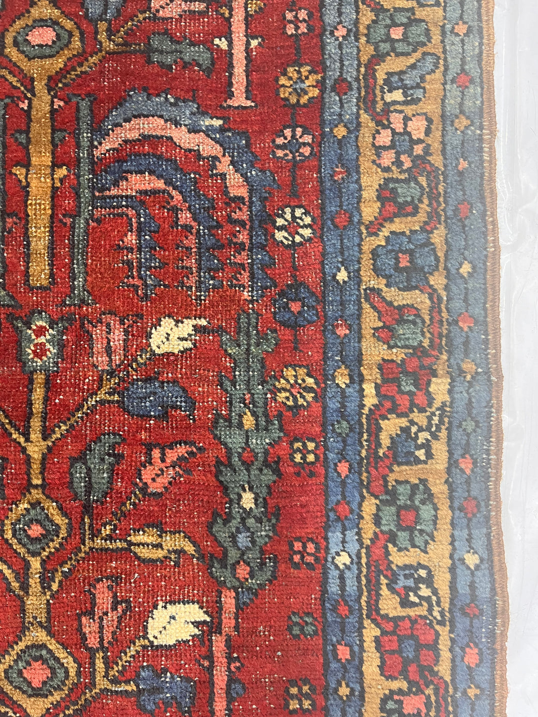 Antique Persian Heriz Rug 2'9" x 4’6”