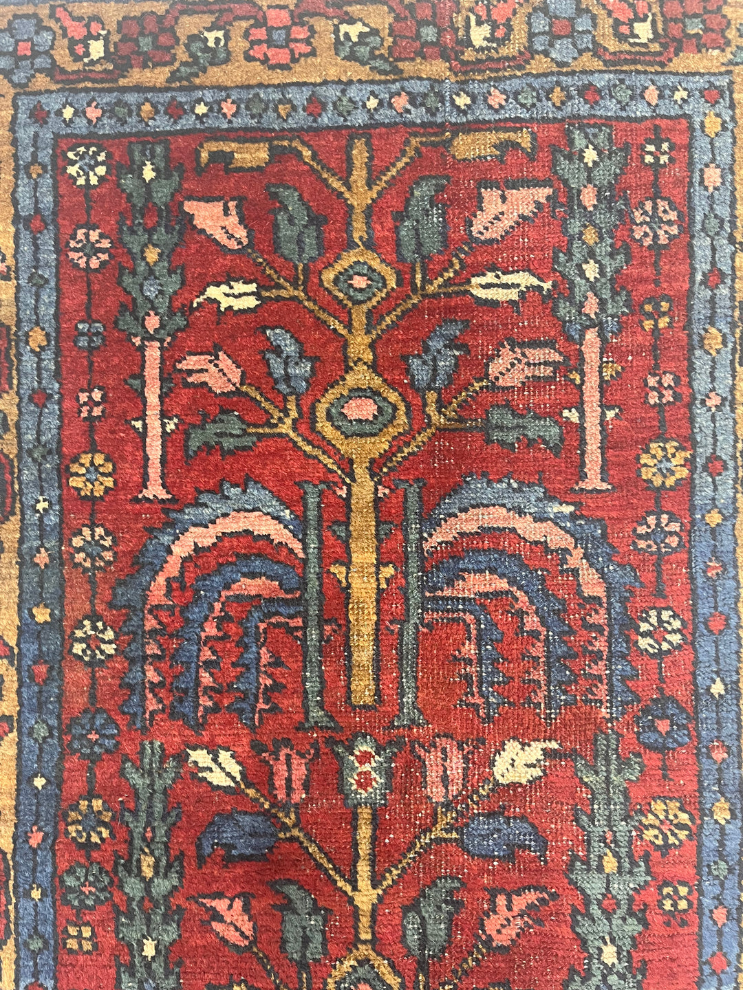 Antique Persian Heriz Rug 2'9" x 4’6”