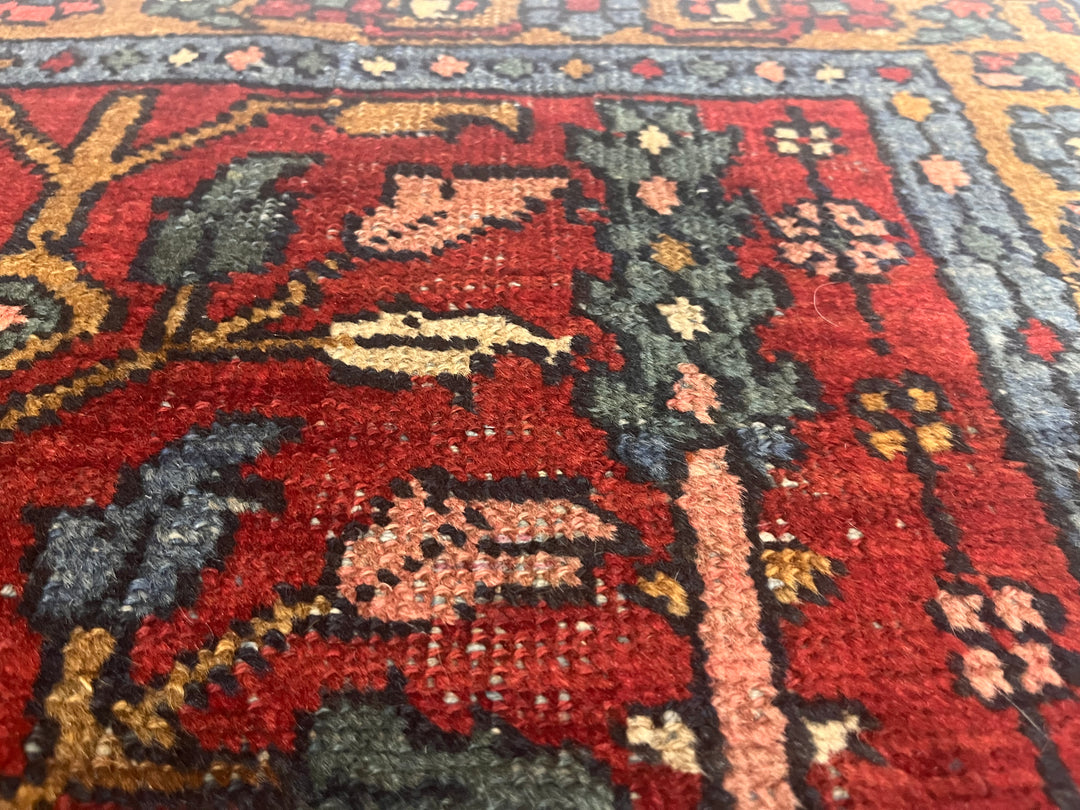 Antique Persian Heriz Rug 2'9" x 4’6”