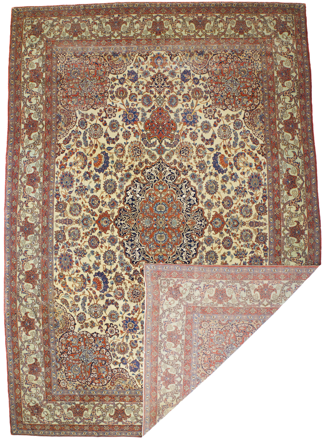 Antique Persian Isfahan Rug 10’0" x 15’2”