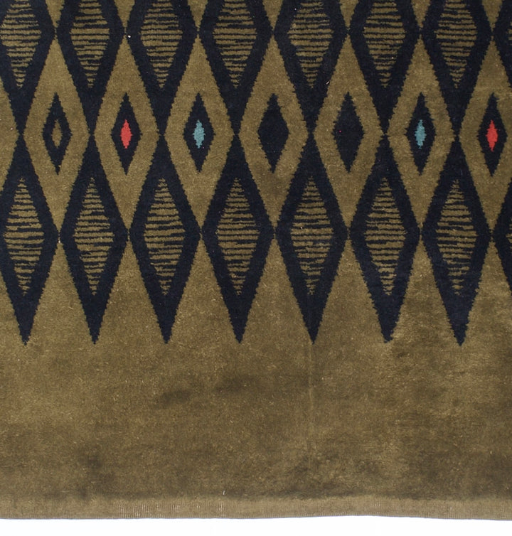 Antique French Rug Signed Leleu 5'9" x 8’0"