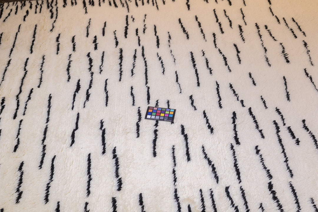 Fine Vintage Moroccan Wool Rug 9'5'' x 11'11''