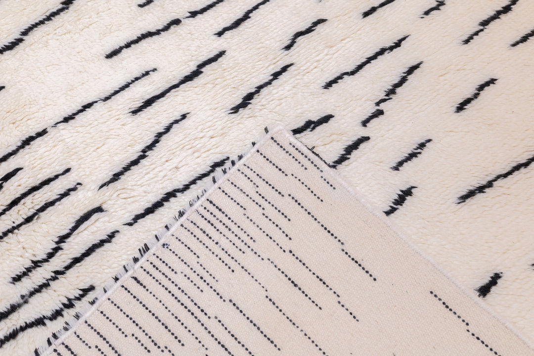 Fine Vintage Moroccan Wool Rug 9'5'' x 11'11''