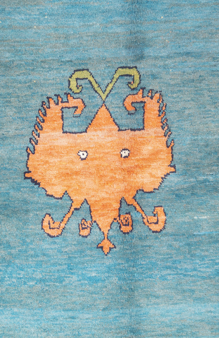 Vintage Persian Gabbeh Rug 4'4'' x 6'6''