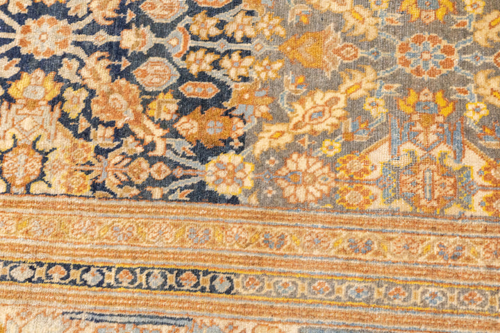 Antique Haji Jalili Tabriz Rug 4'5'' x 5'4''