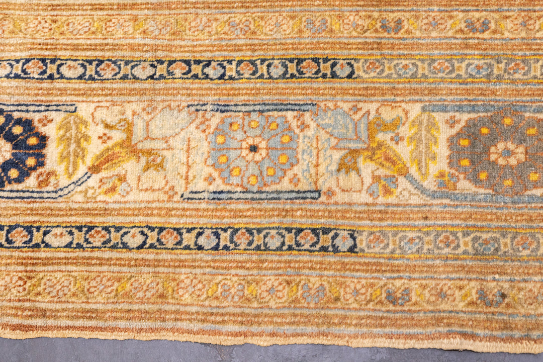 Antique Haji Jalili Tabriz Rug 4'5'' x 5'4''