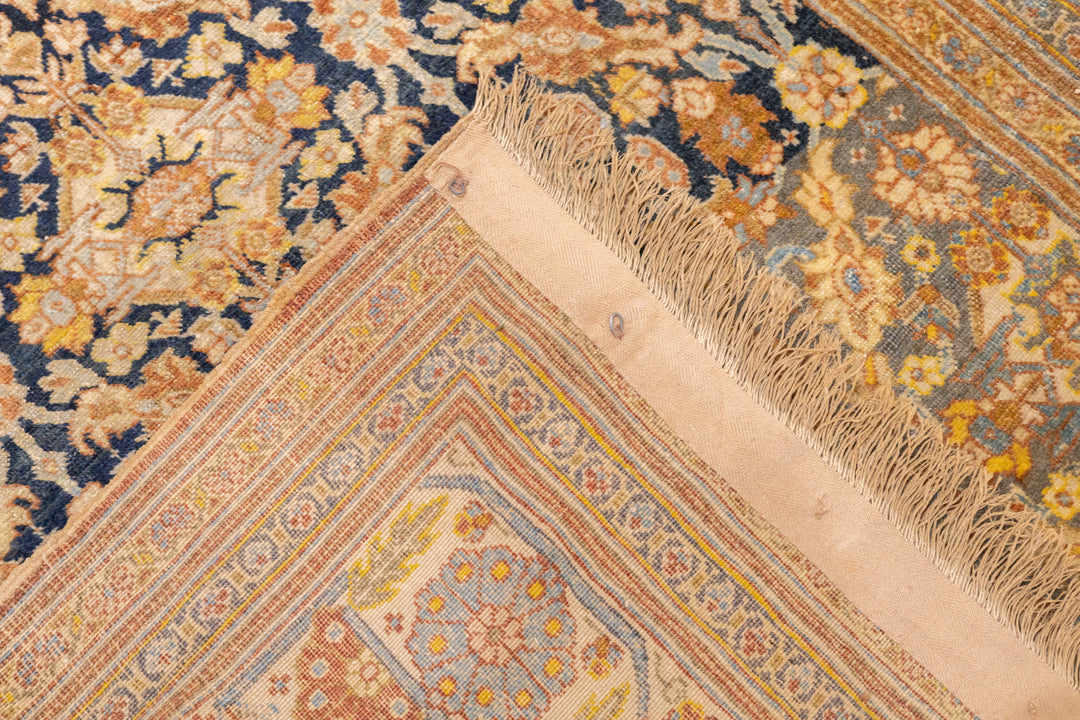 Antique Haji Jalili Tabriz Rug 4'5'' x 5'4''