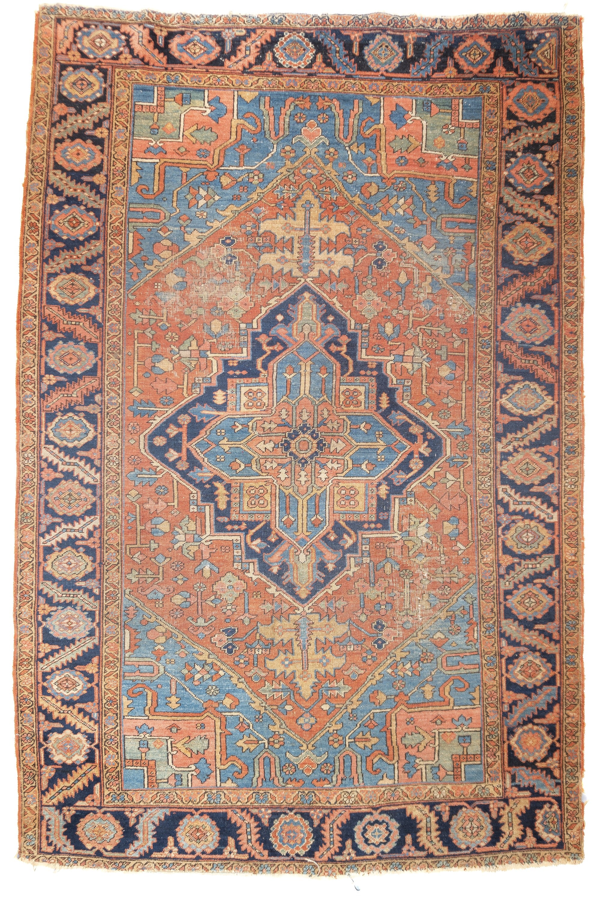 Antique Heriz Rug 6'9'' x 10'3'' – Victor Gallery