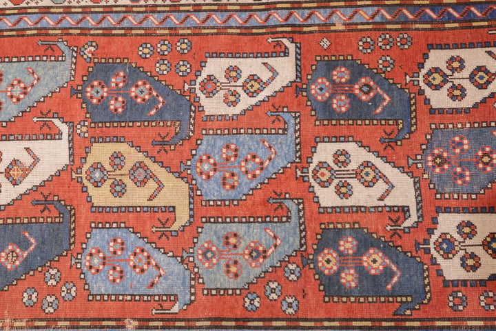 Antique Kazak Rug 3'9'' x 6'1''