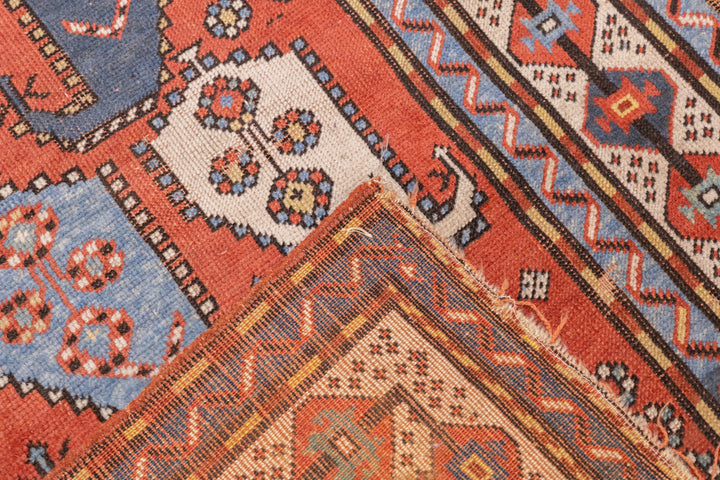 Antique Kazak Rug 3'9'' x 6'1''