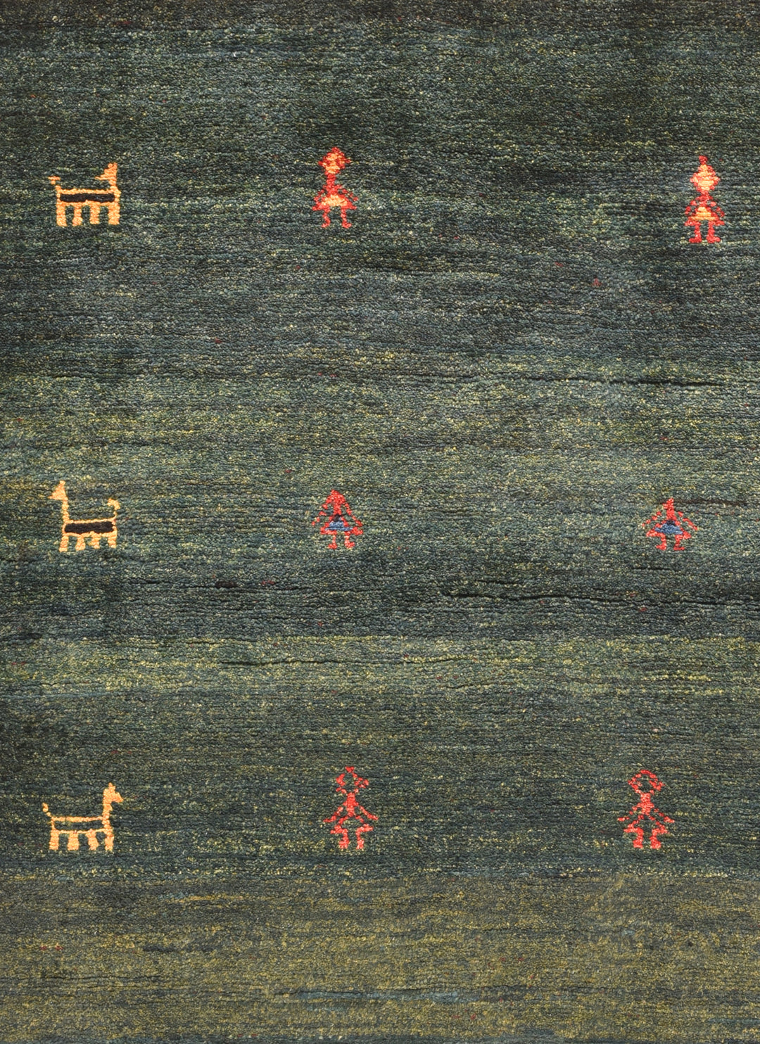 Vintage  Gabbeh Rug 4'3'' x 4'9''