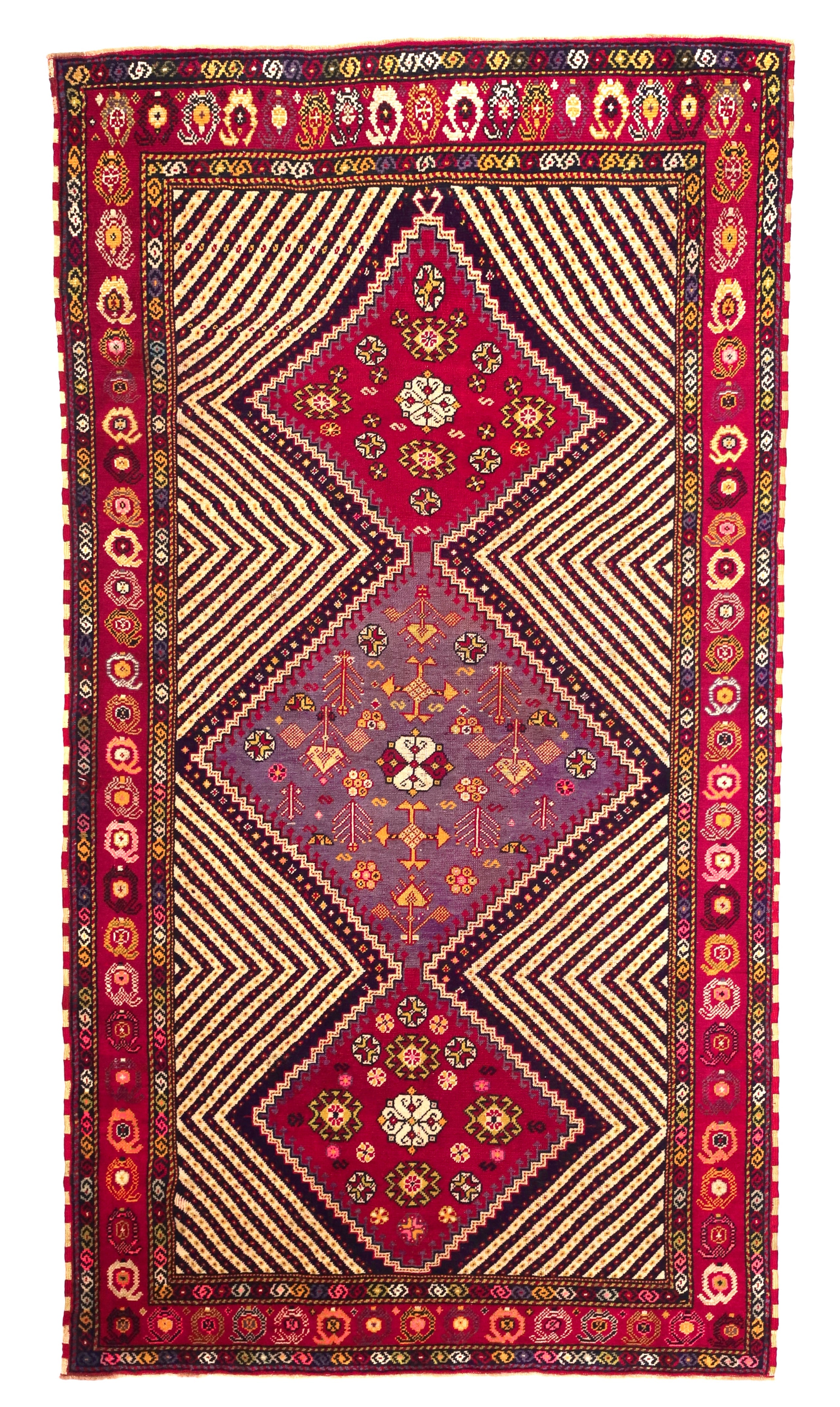 Antique SW Tribal Rug 3'11