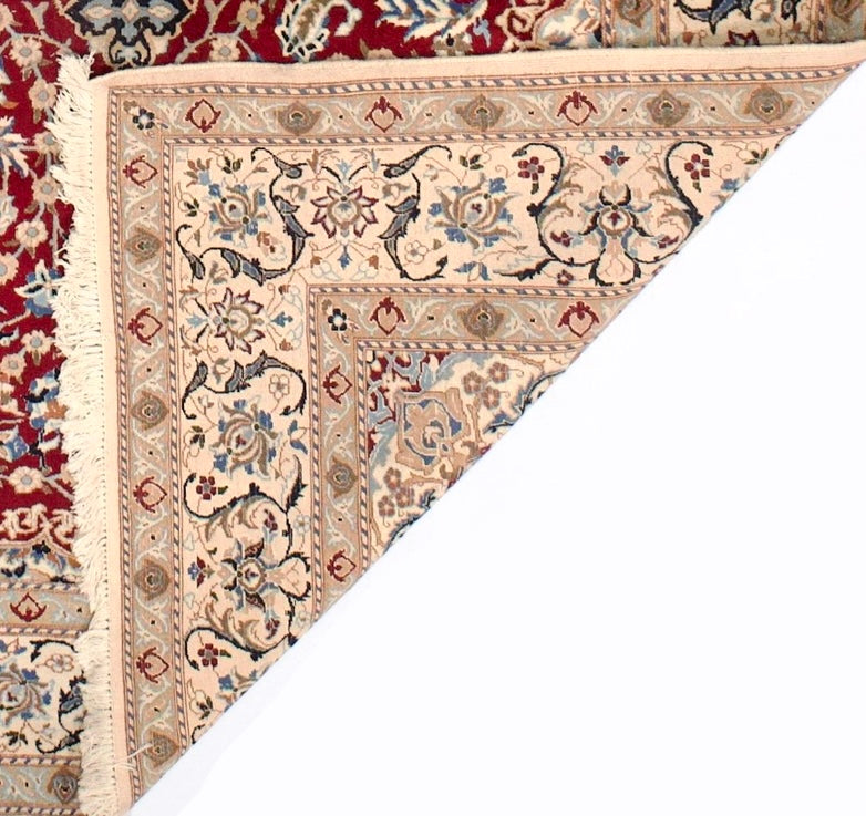 Vintage Persian Nain Rug 6’7” x 10’3"