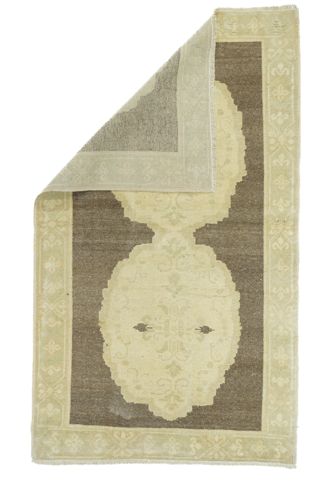 Vintage Turkish Wool Rug 3’1" x 6’3"