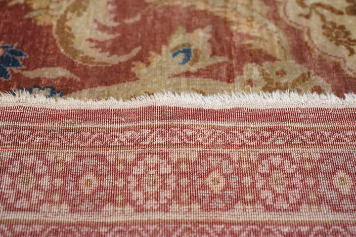 Antique Turkish Silk Signed Hereke Rug 4'3'' x 6'8''