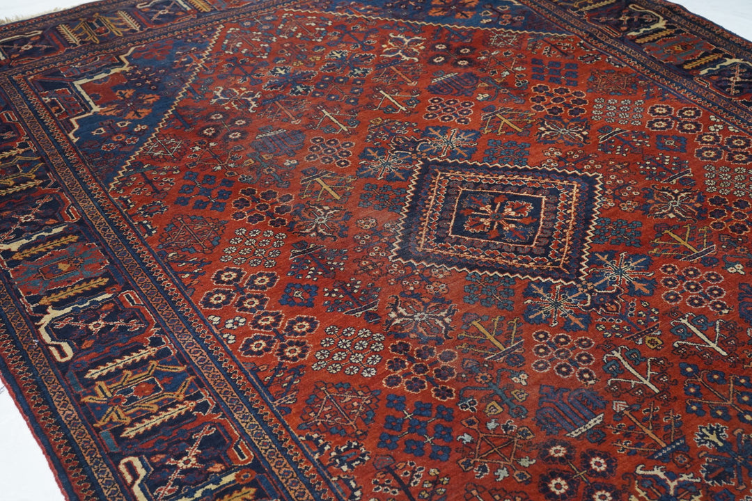 Vintage  Joshaghan Rug 7'3" x 10’3"