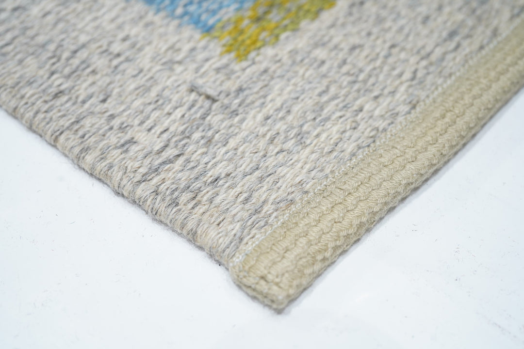 Swedish Kilim Rug 4'3'' x 6'7''