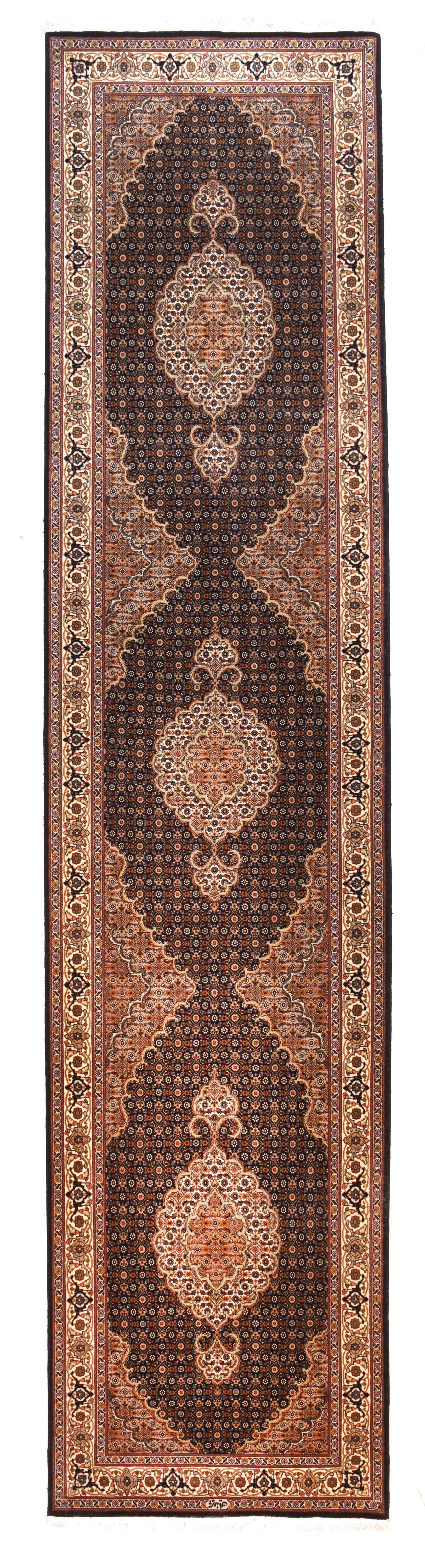 Fine Tabriz Long Rug 2'7'' x 11'10'' – Victor Gallery