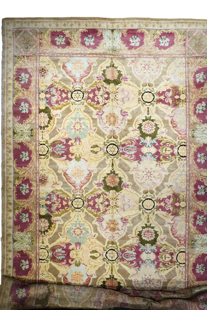 Spanish Savonnerie Rug 12'9" x 27’5”