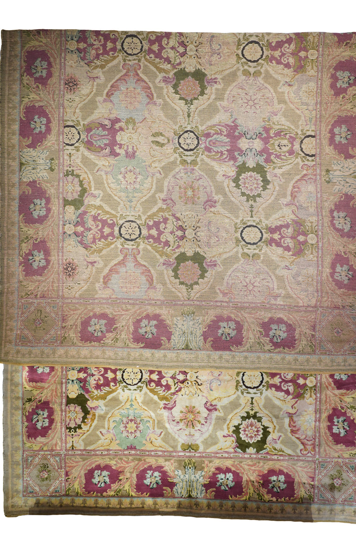 Spanish Savonnerie Rug 12'9" x 27’5”