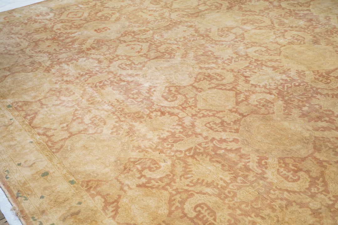 Vintage European Hook Rug 12'11'' x 19'10''