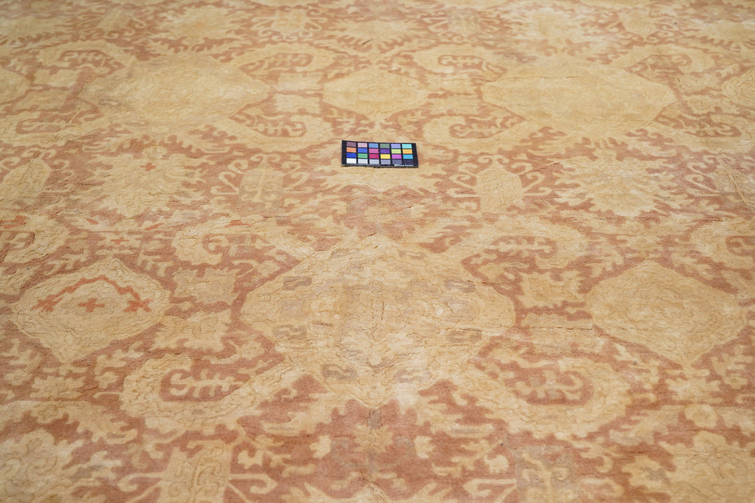 Vintage European Hook Rug 12'11'' x 19'10''