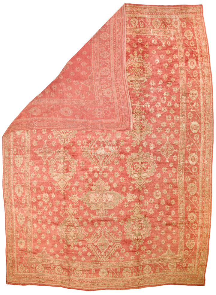 Antique Oushak Rug 14’2” x 20’6”