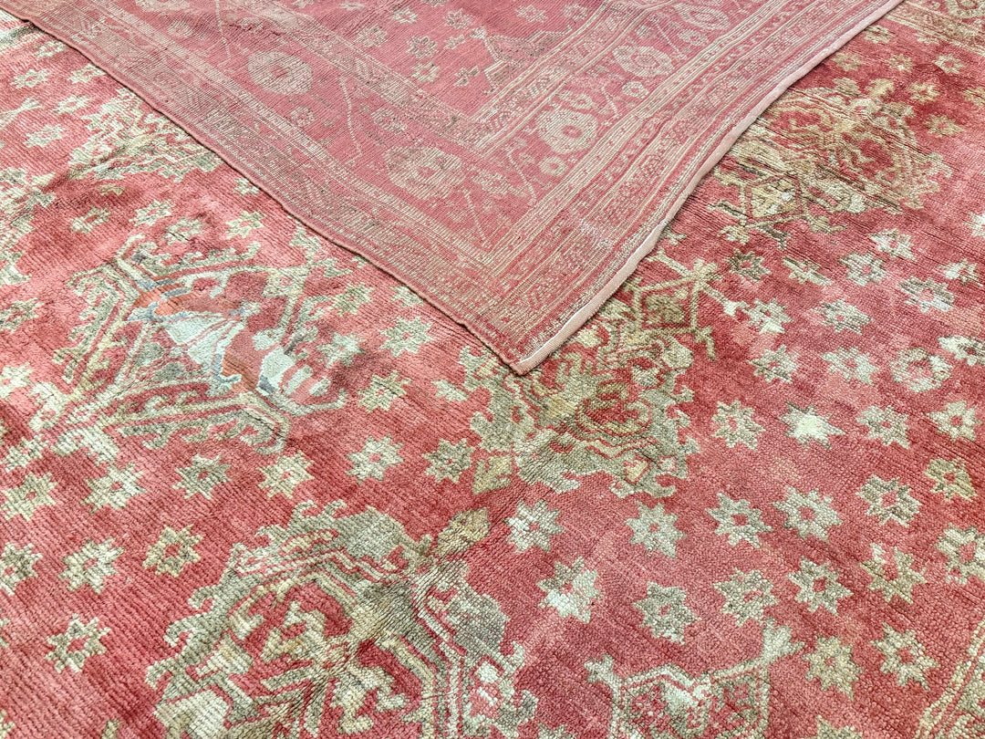 Antique Oushak Rug 14’2” x 20’6”