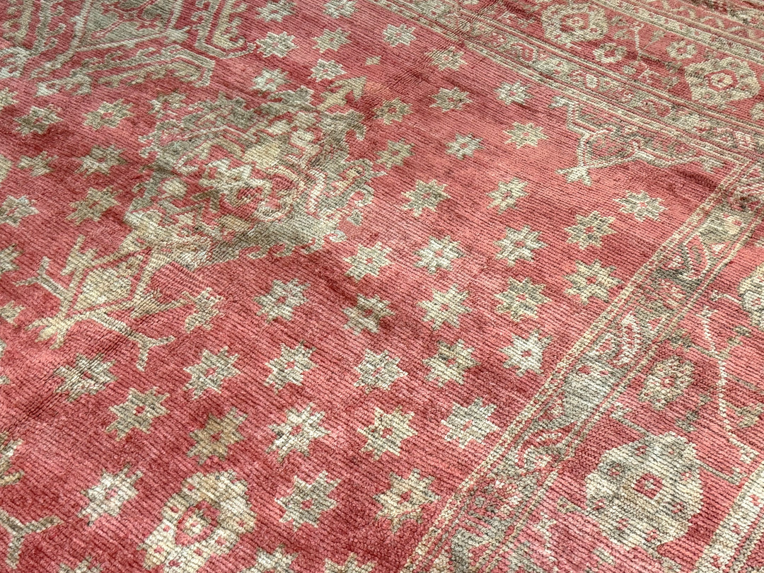 Antique Oushak Rug 14’2” x 20’6”