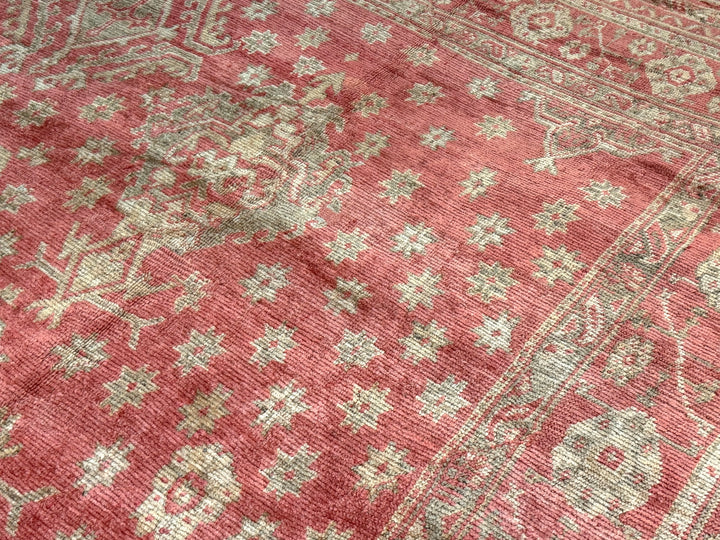Antique Oushak Rug 14’2” x 20’6”