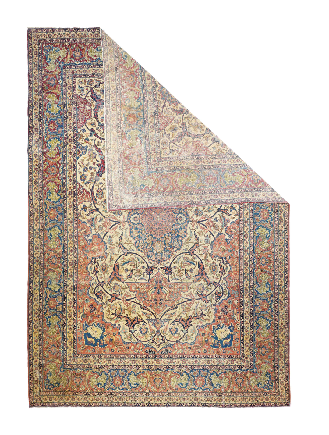 Antique Isfahan Rug 8'3'' x 12'0''