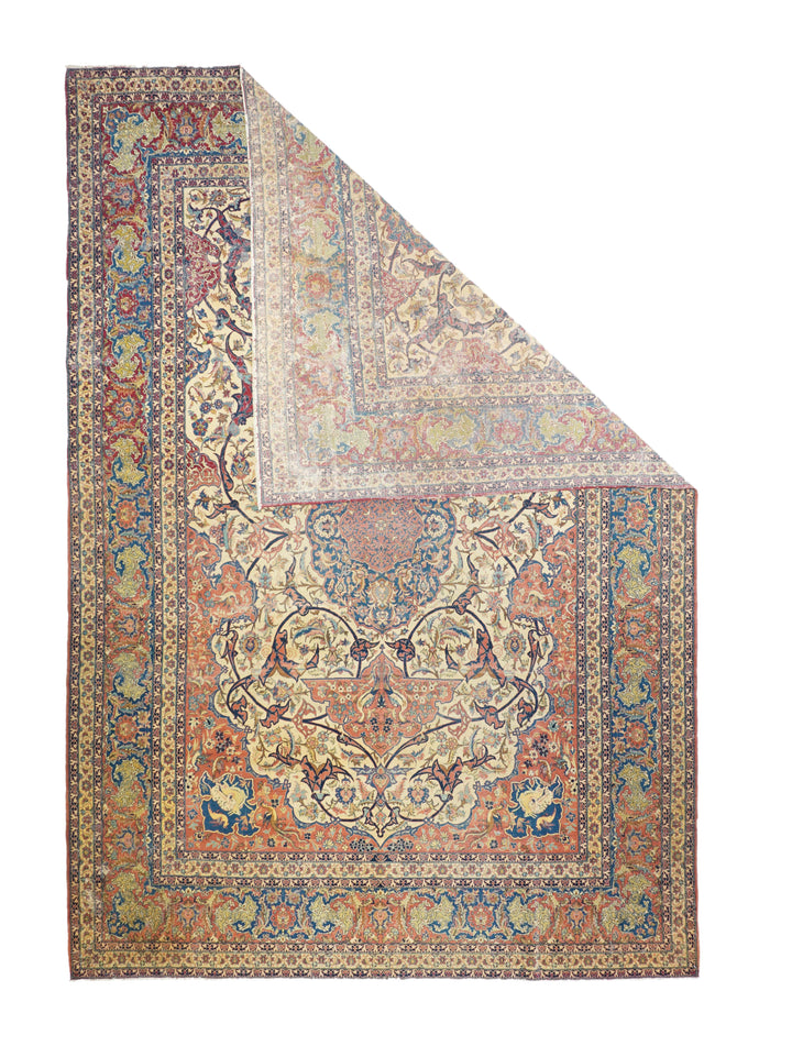 Antique Isfahan Rug 8'3'' x 12'0''