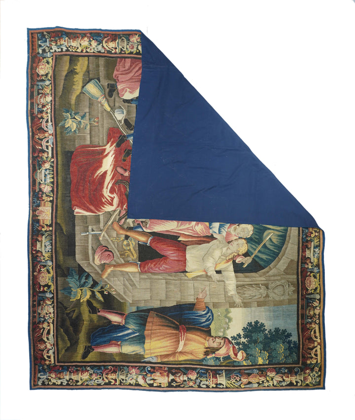 Antique Don Quijote Tapestry  9'1 x 11'2''