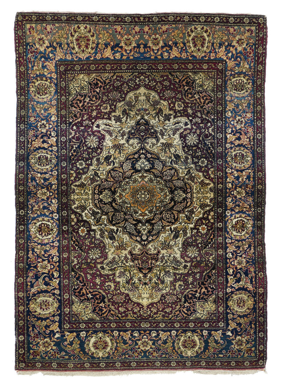 Antique Tehran Rug 4'7'' x 6'7'' – Victor Gallery