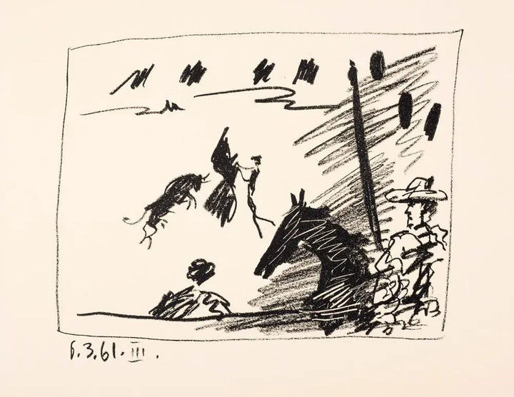Pablo Picasso
Jeu de la Cape
1961