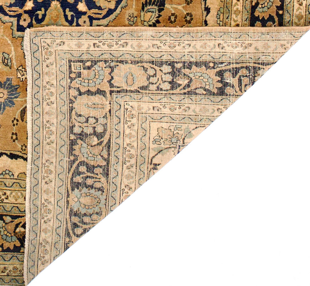 Vintage Persian Mashad Rug 9’3" x 12’2”