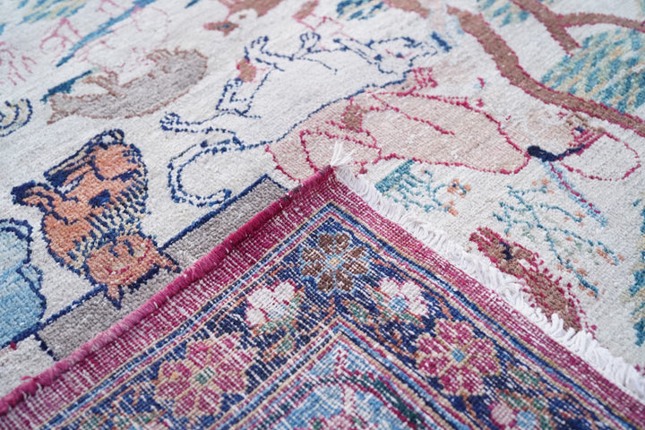 Antique  Lavar Kerman Rug 21’ x 29’6’