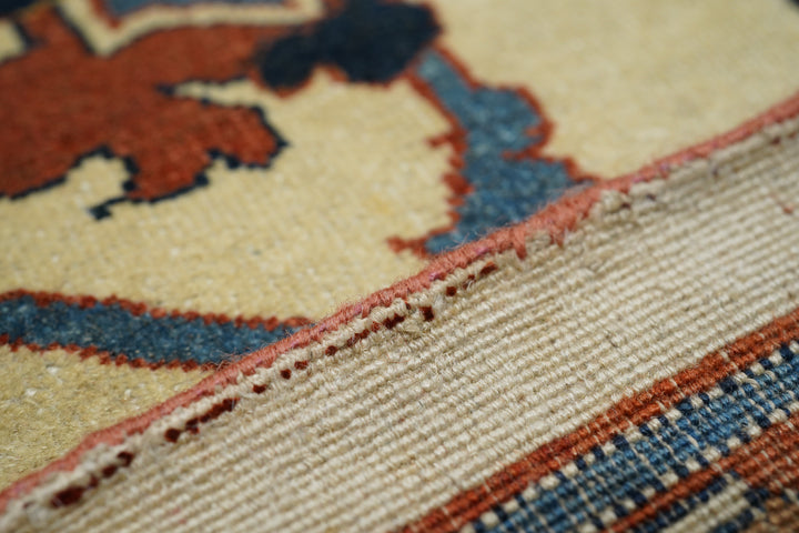 Antique Persian Haji Jalili Tabriz Rug 4'6'' x 6'2''