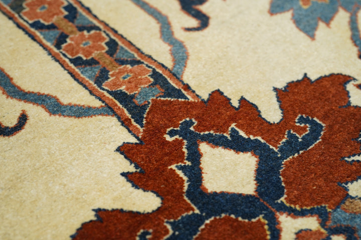 Antique Persian Haji Jalili Tabriz Rug 4'6'' x 6'2''