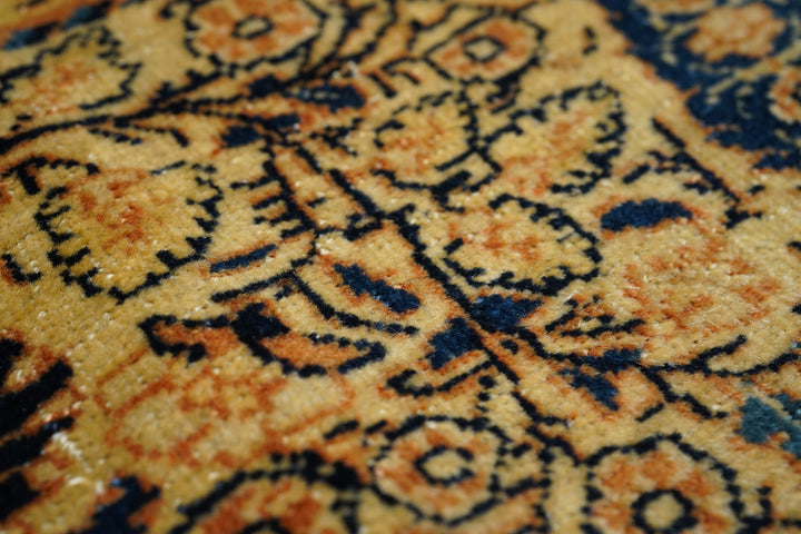 Antique Haji jalili Tabriz  Rug 9'5'' x 10'7''