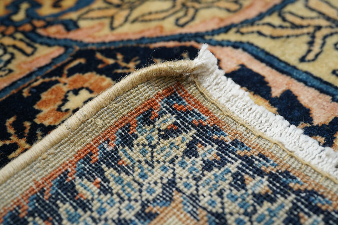 Antique Haji jalili Tabriz  Rug 9'5'' x 10'7''