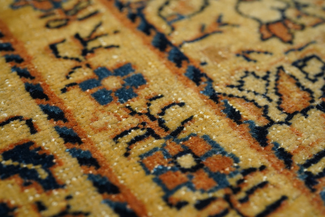 Antique Haji jalili Tabriz  Rug 9'5'' x 10'7''