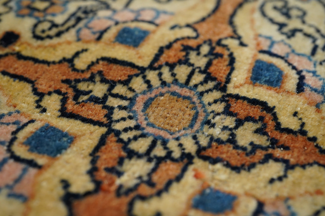 Antique Haji jalili Tabriz  Rug 9'5'' x 10'7''