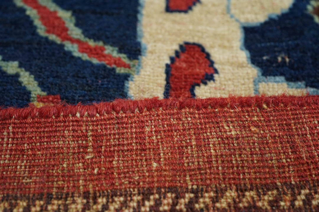 Antique Burgundy Bidjar Rug 7'5'' x 11'1''