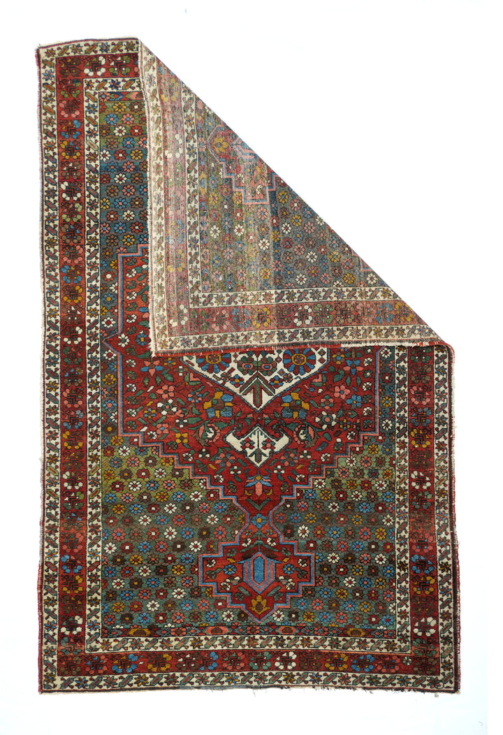 Vintage Tabriz Rug 4'4'' x 6'8''